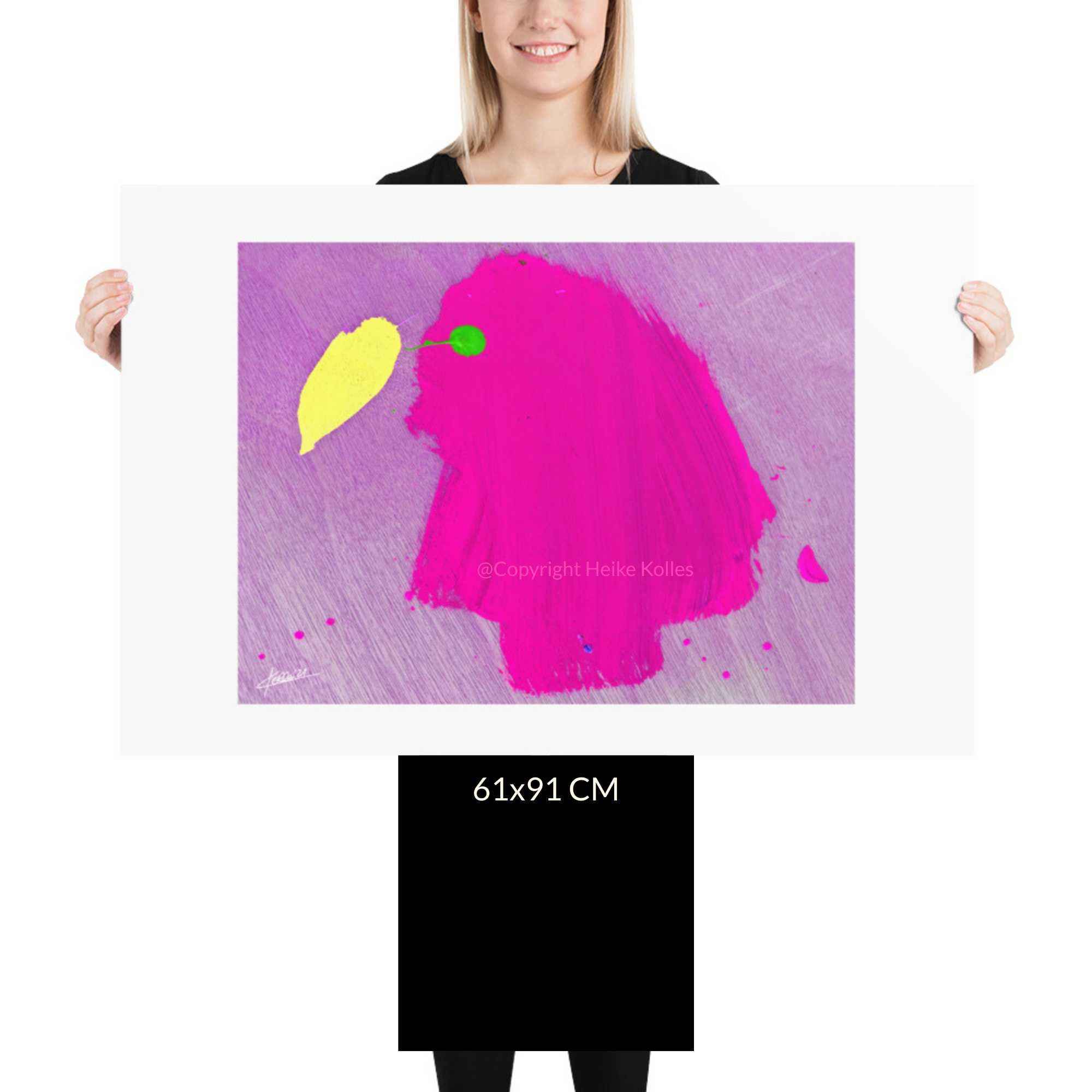 ART PRINT | PINK PARADISE BIRD