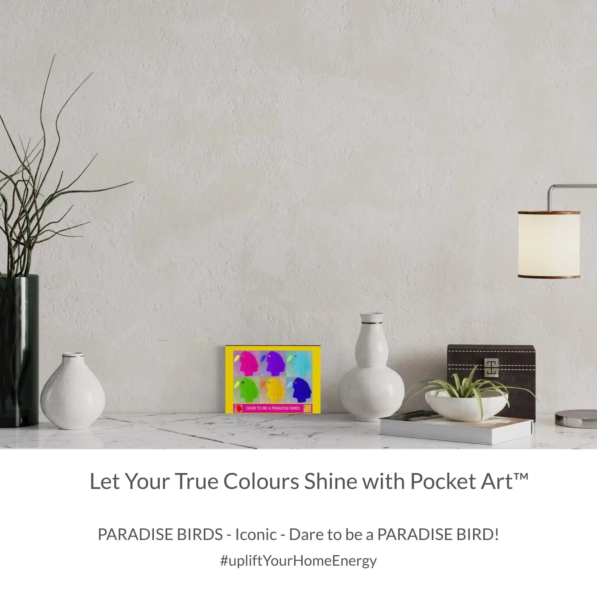 POCKET ART™ – ART2GO | The PARADISE BIRDS | ICONIC - Miami Beach Ocean Drive