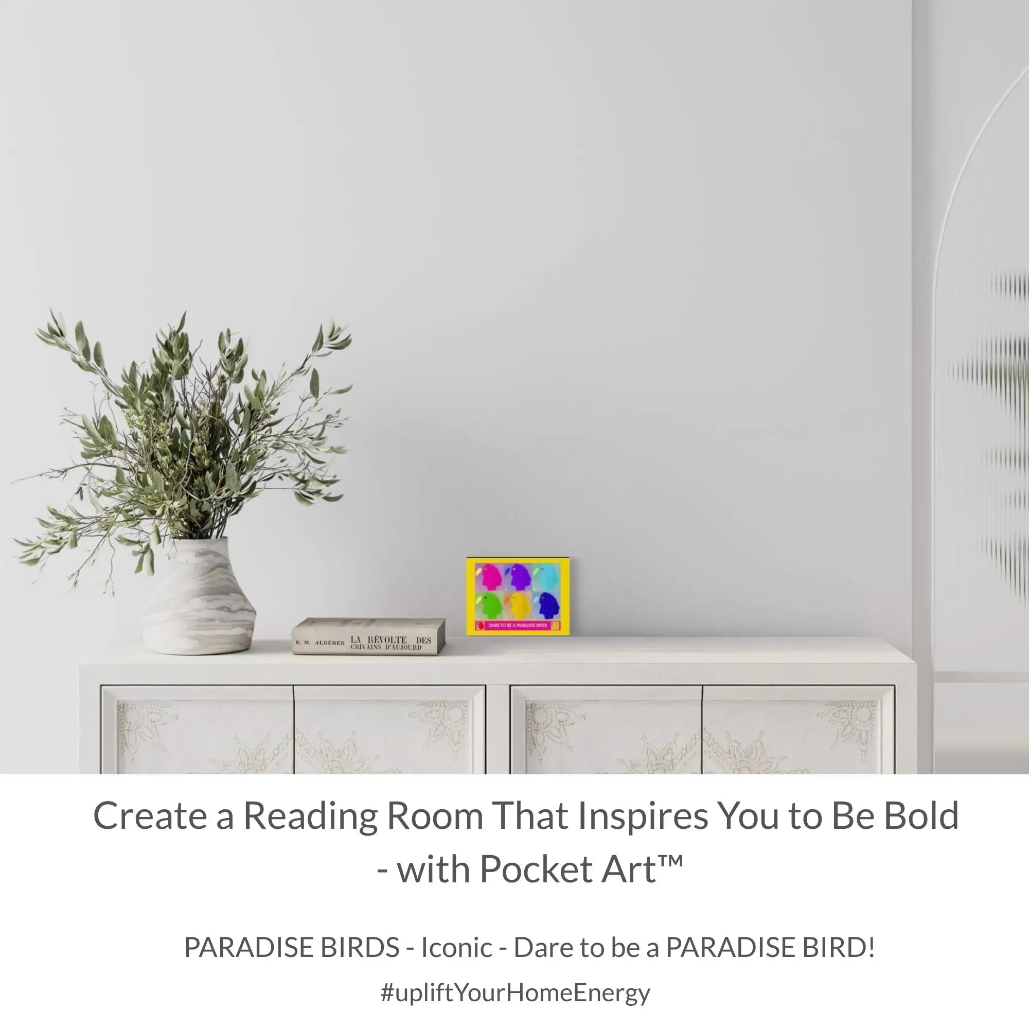 POCKET ART™ – ART2GO | The PARADISE BIRDS | ICONIC - Miami Beach Ocean Drive