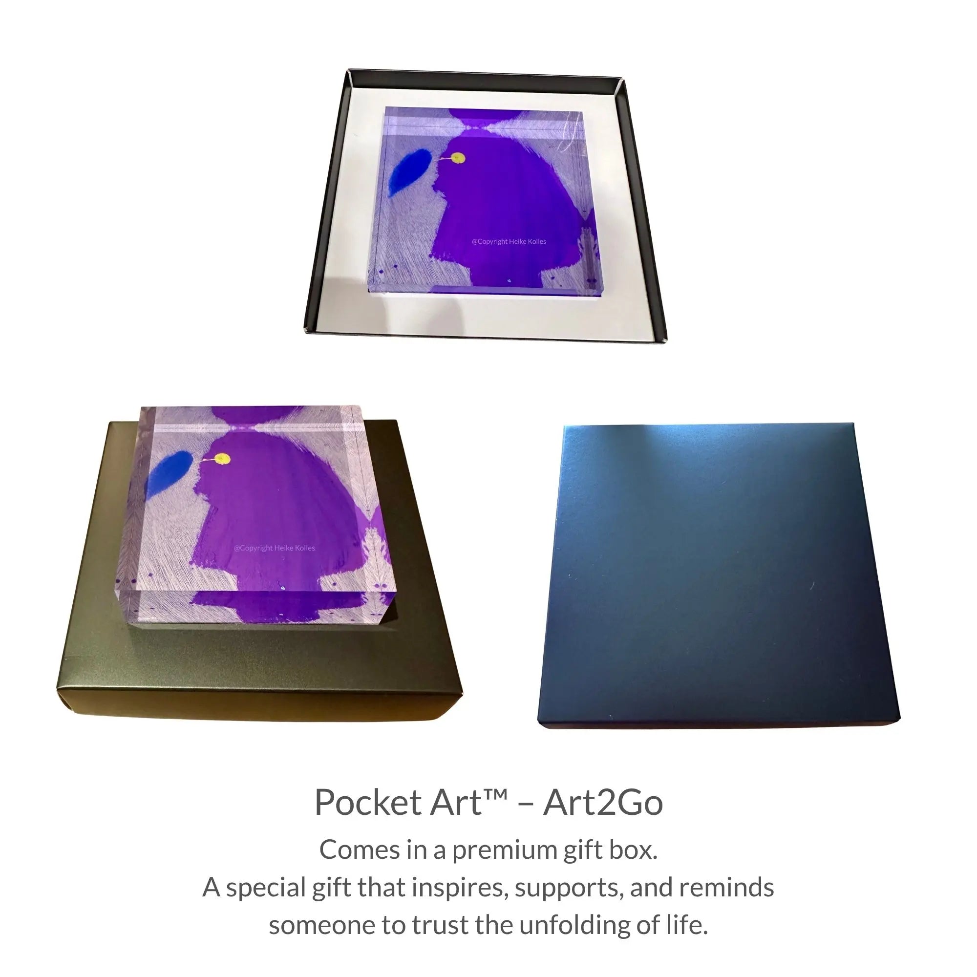 Pocket Art™ – Art2Go | PURPLE PARADISE BIRD