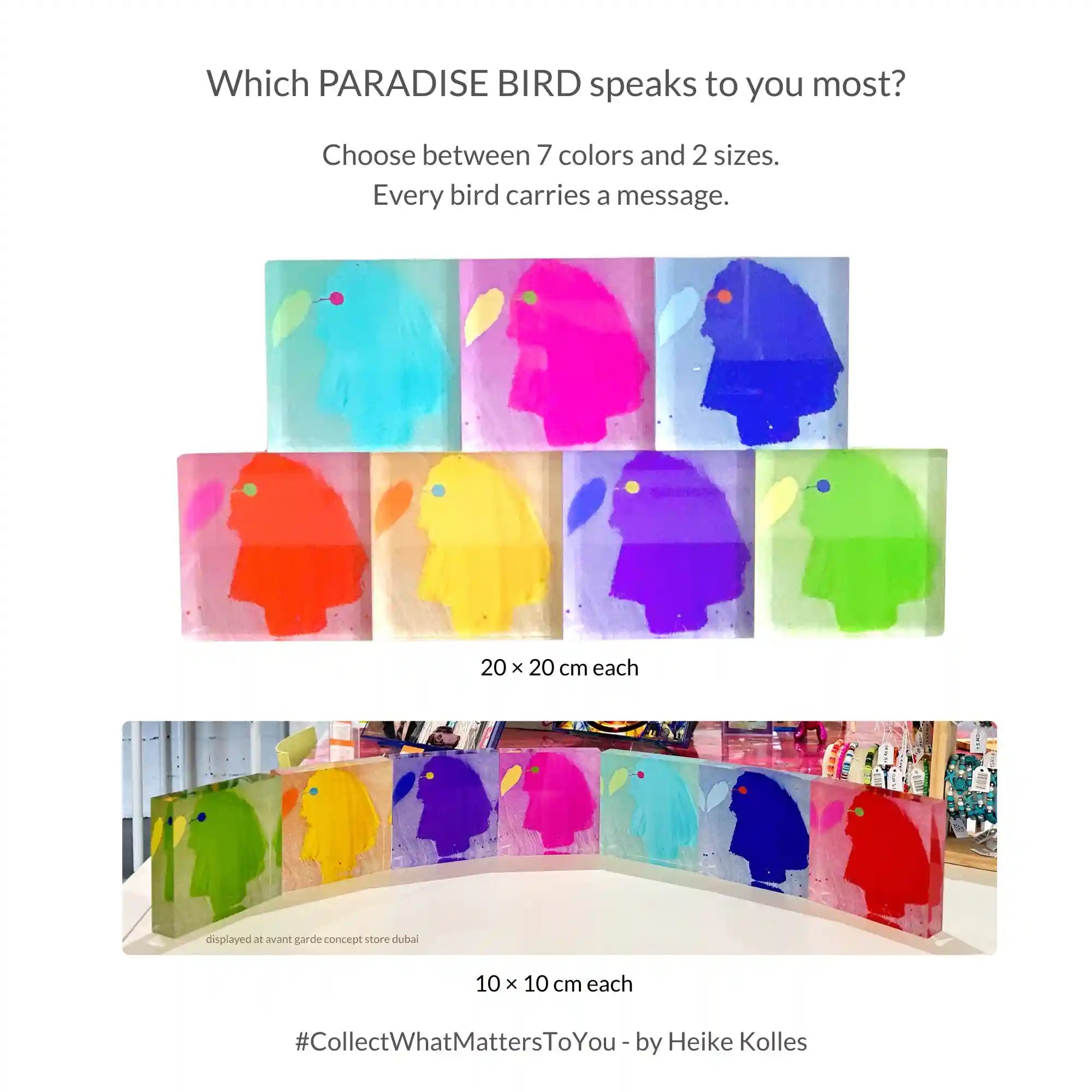 Pocket Art™ – Art2Go | YELLOW PARADISE BIRD