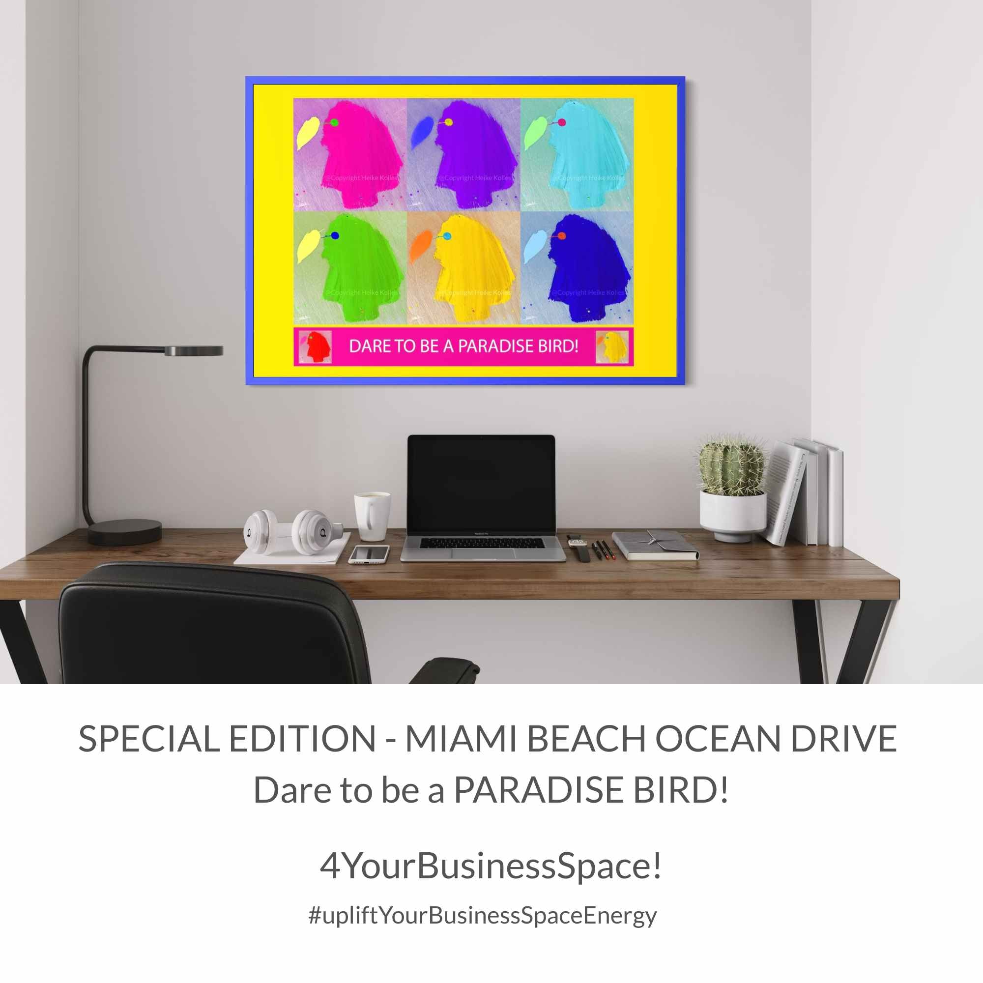 ART PRINT | PARADISE BIRDS - ICONIC Edition Miami Beach