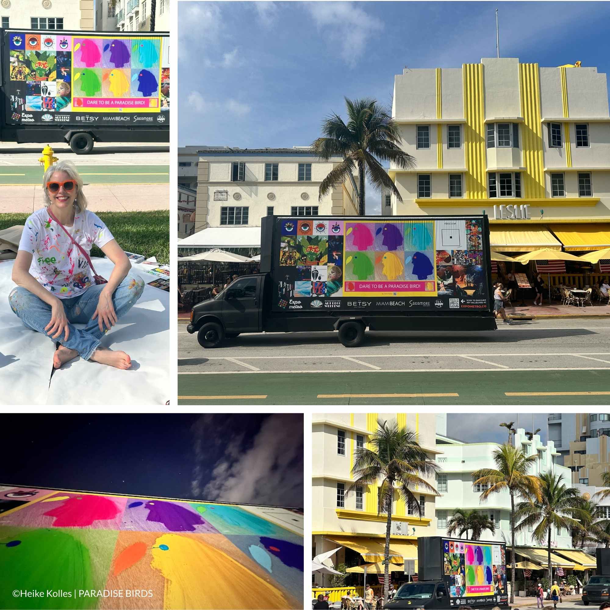 ART PRINT | PARADISE BIRDS - ICONIC Edition Miami Beach