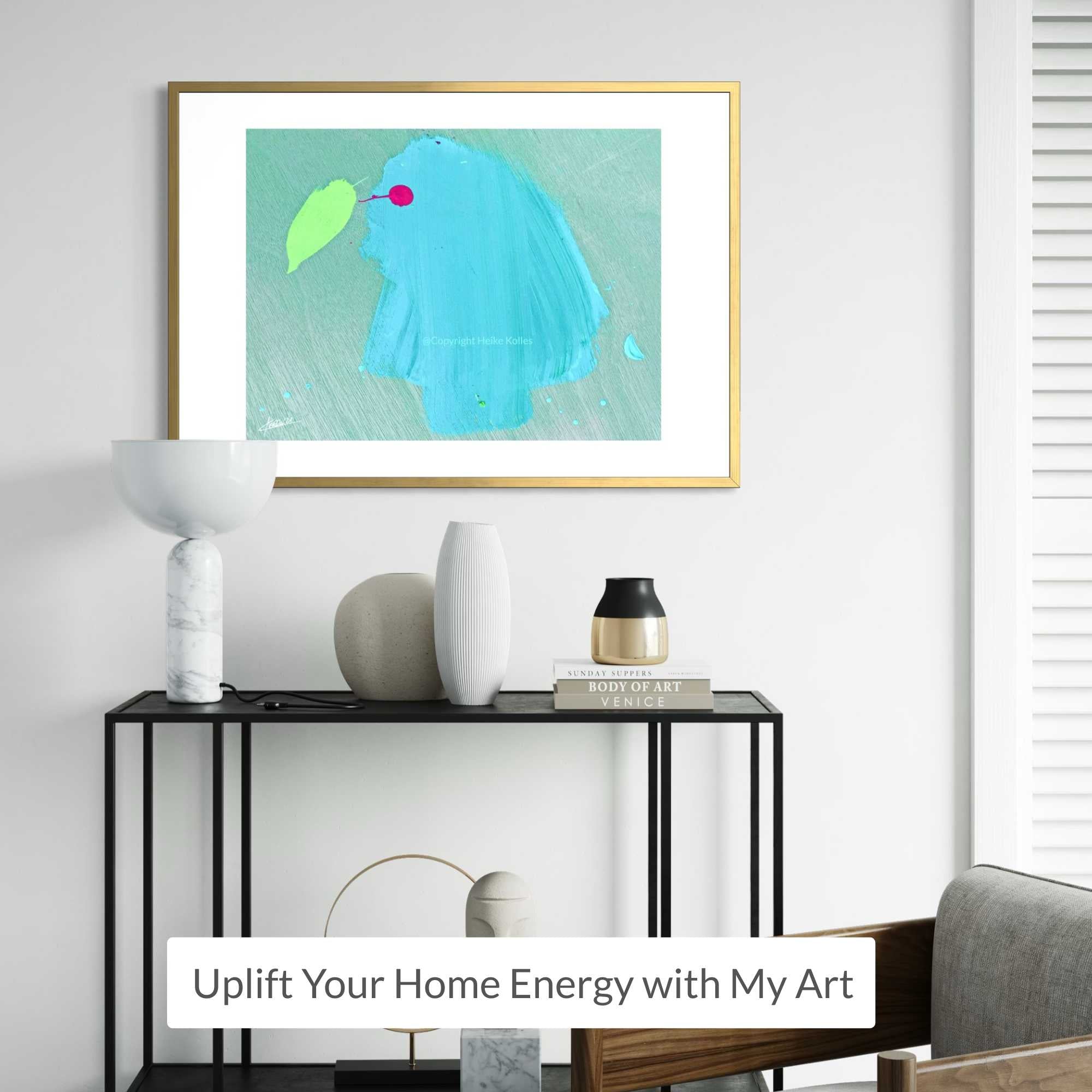 ART PRINT | TURQUOISE BIRD | CORE