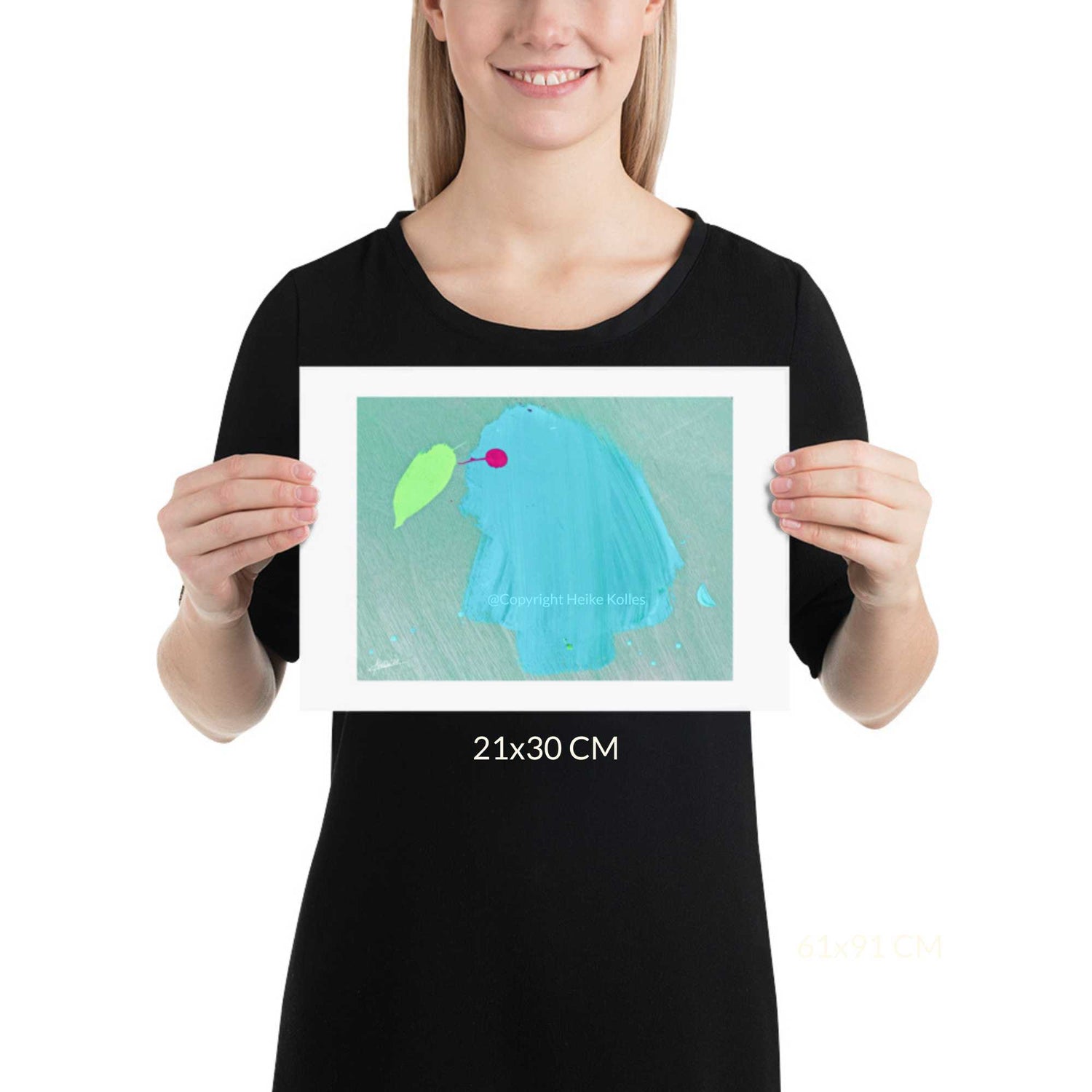 ART PRINT | TURQUOISE BIRD
