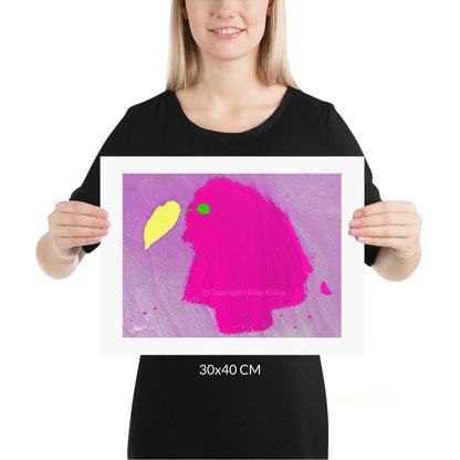 ART PRINT | PINK PARADISE BIRD