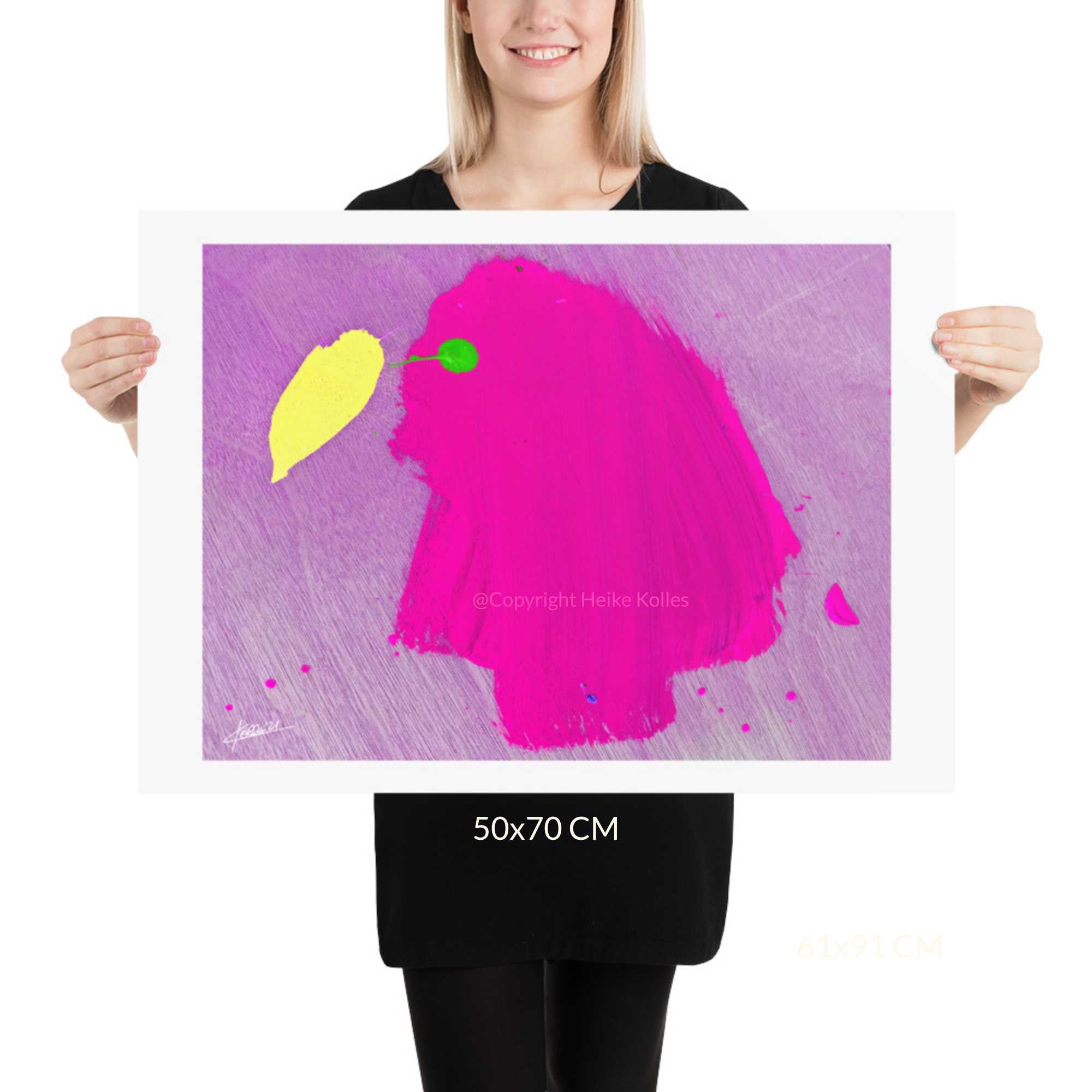 ART PRINT | PINK PARADISE BIRD