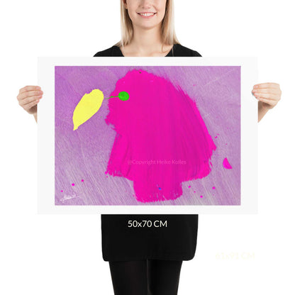 ART PRINT | PINK PARADISE BIRD