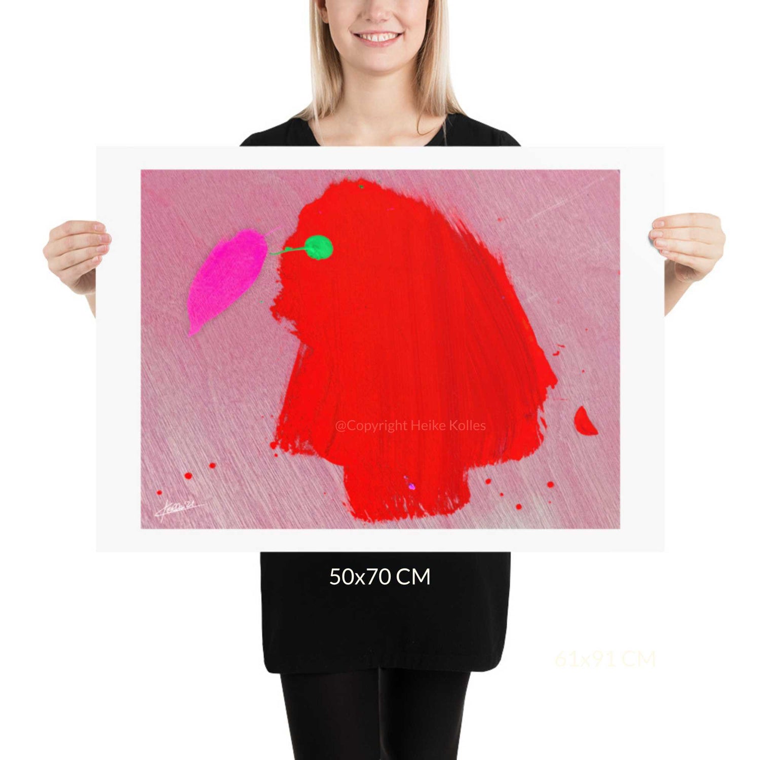 ART PRINT | RED PARADISE BIRD