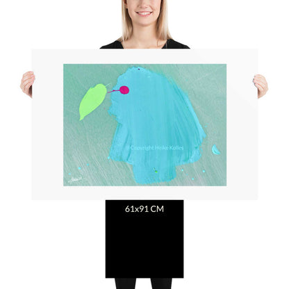 ART PRINT | TURQUOISE BIRD