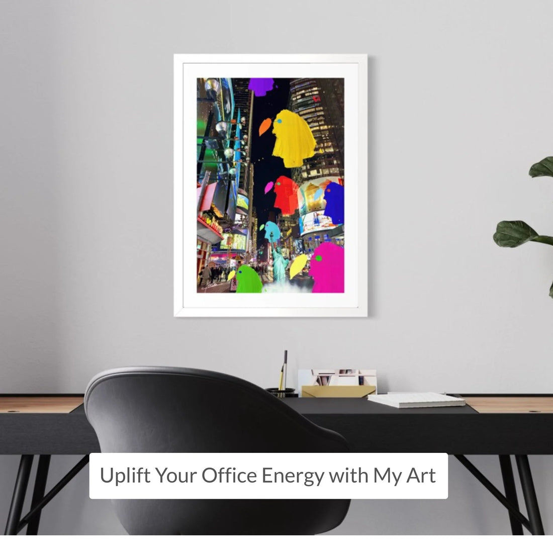 ART PRINT | The PARADISE BIRDS | VOYAGE - Times Square. Born To Fly!