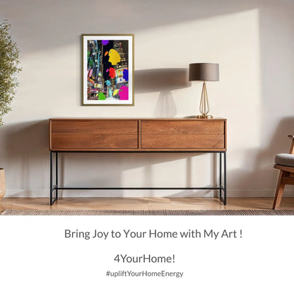 ART PRINT | The PARADISE BIRDS | VOYAGE - Times Square. Born fo fly free