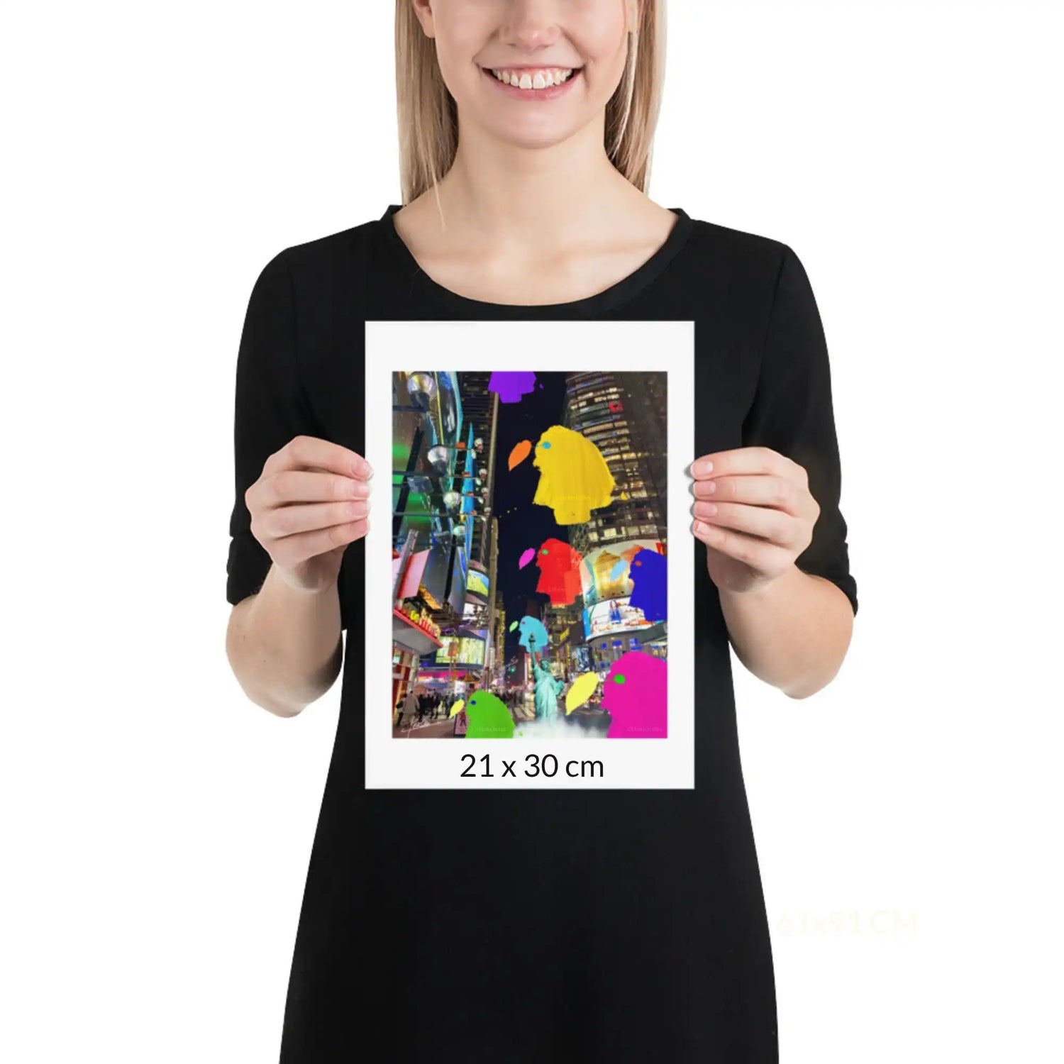 ART PRINT | The PARADISE BIRDS | VOYAGE - Times Square. Born fo fly free
