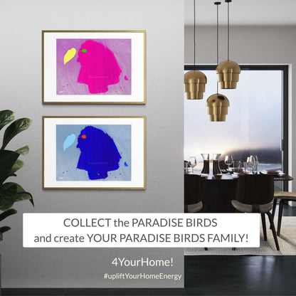 ART PRINT | PINK PARADISE BIRD