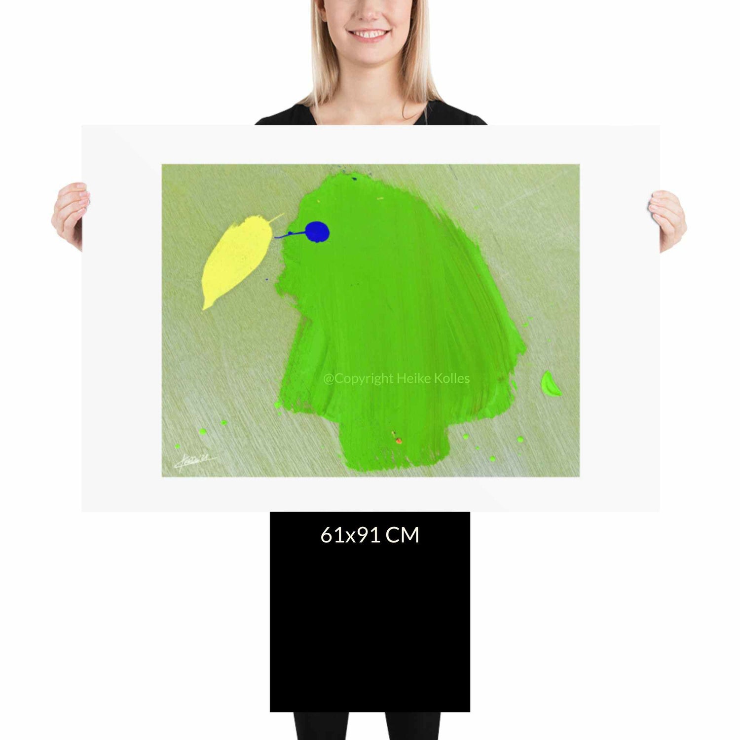 ART PRINT | GREEN PARADISE BIRD