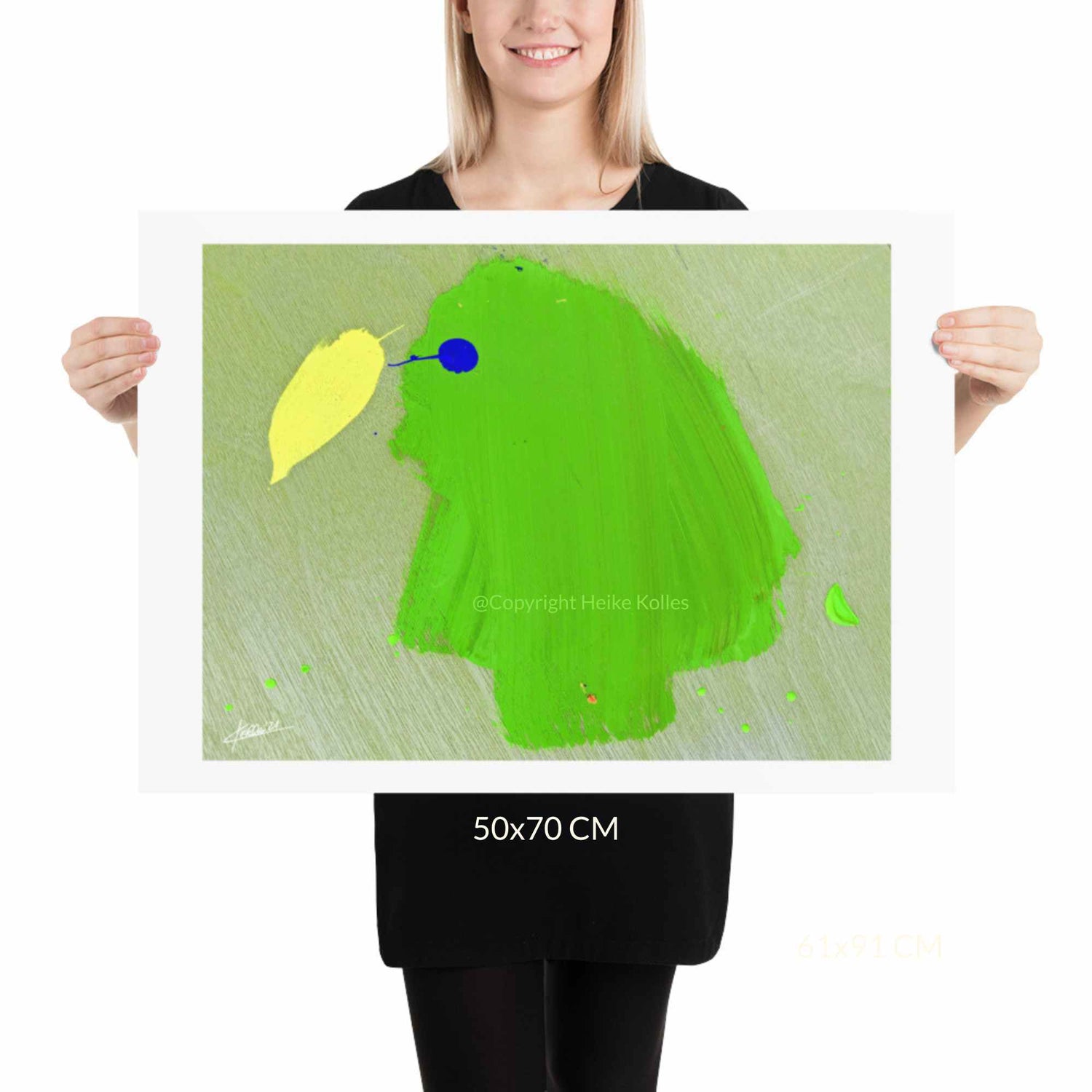 ART PRINT | GREEN PARADISE BIRD