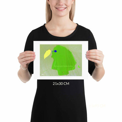 ART PRINT | GREEN PARADISE BIRD