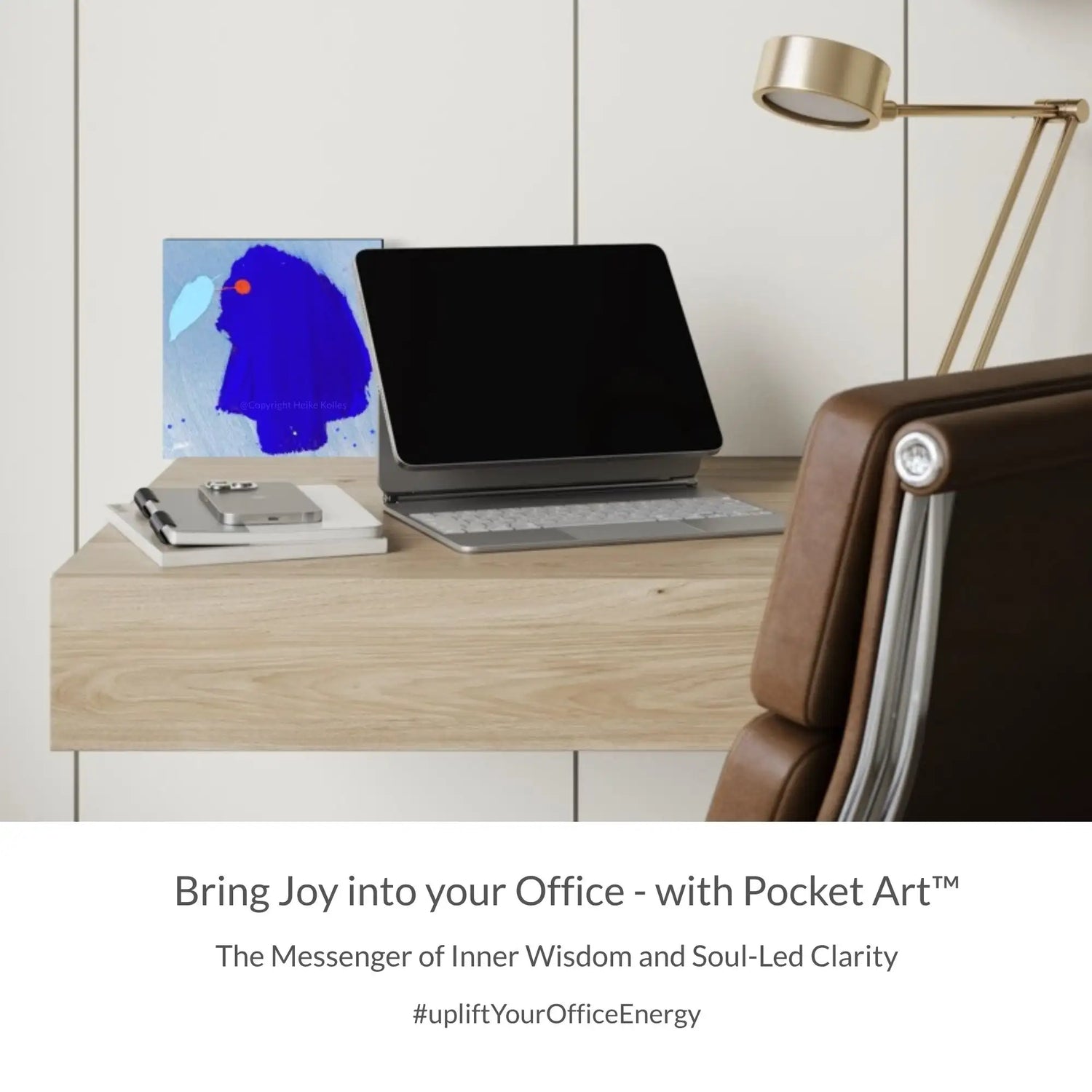 POCKET ART™ – ART2GO | BLUE PARADISE BIRD