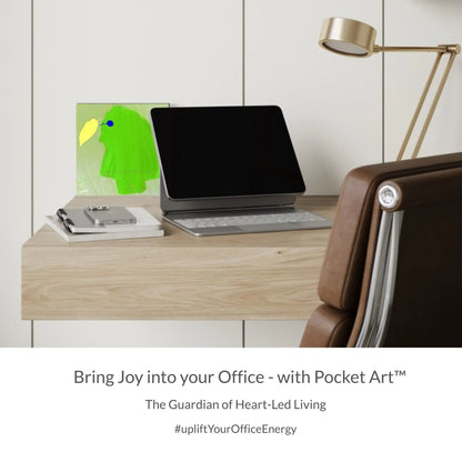 Pocket Art™ – Art2Go | GREEN PARADISE BIRD