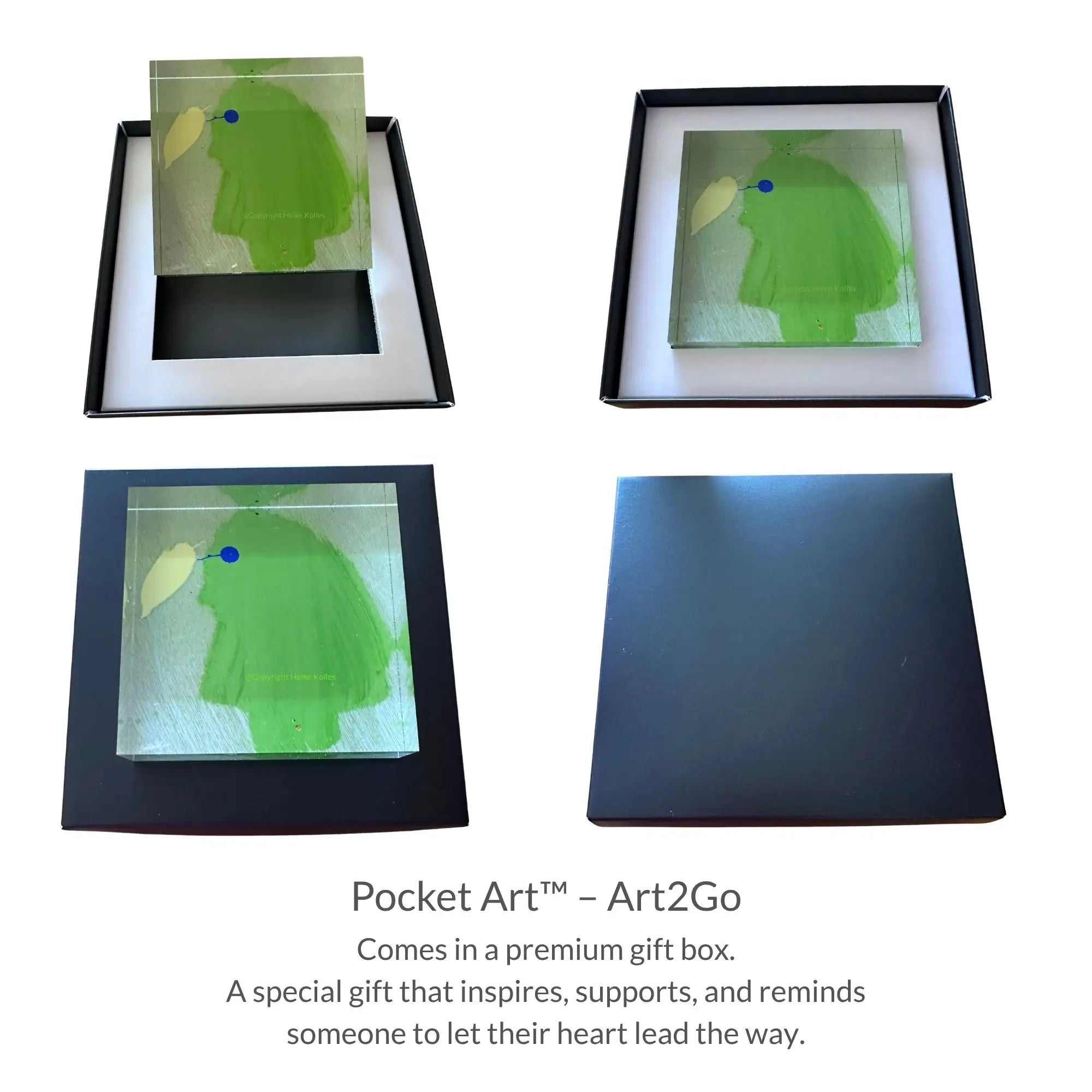 Pocket Art™ – Art2Go | GREEN PARADISE BIRD