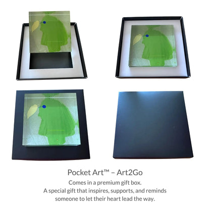 Pocket Art™ – Art2Go | GREEN PARADISE BIRD