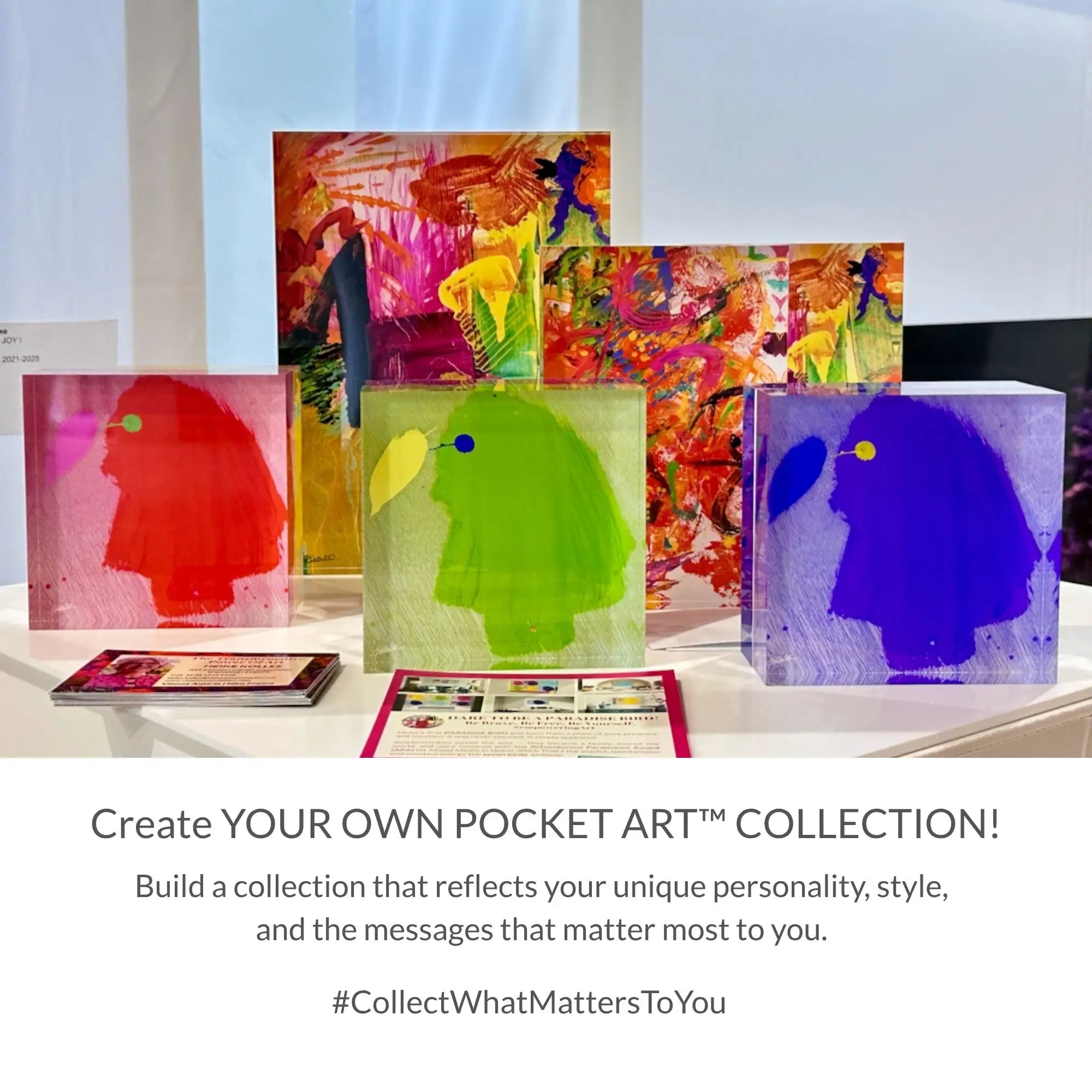 Pocket Art™ – Art2Go | GREEN PARADISE BIRD