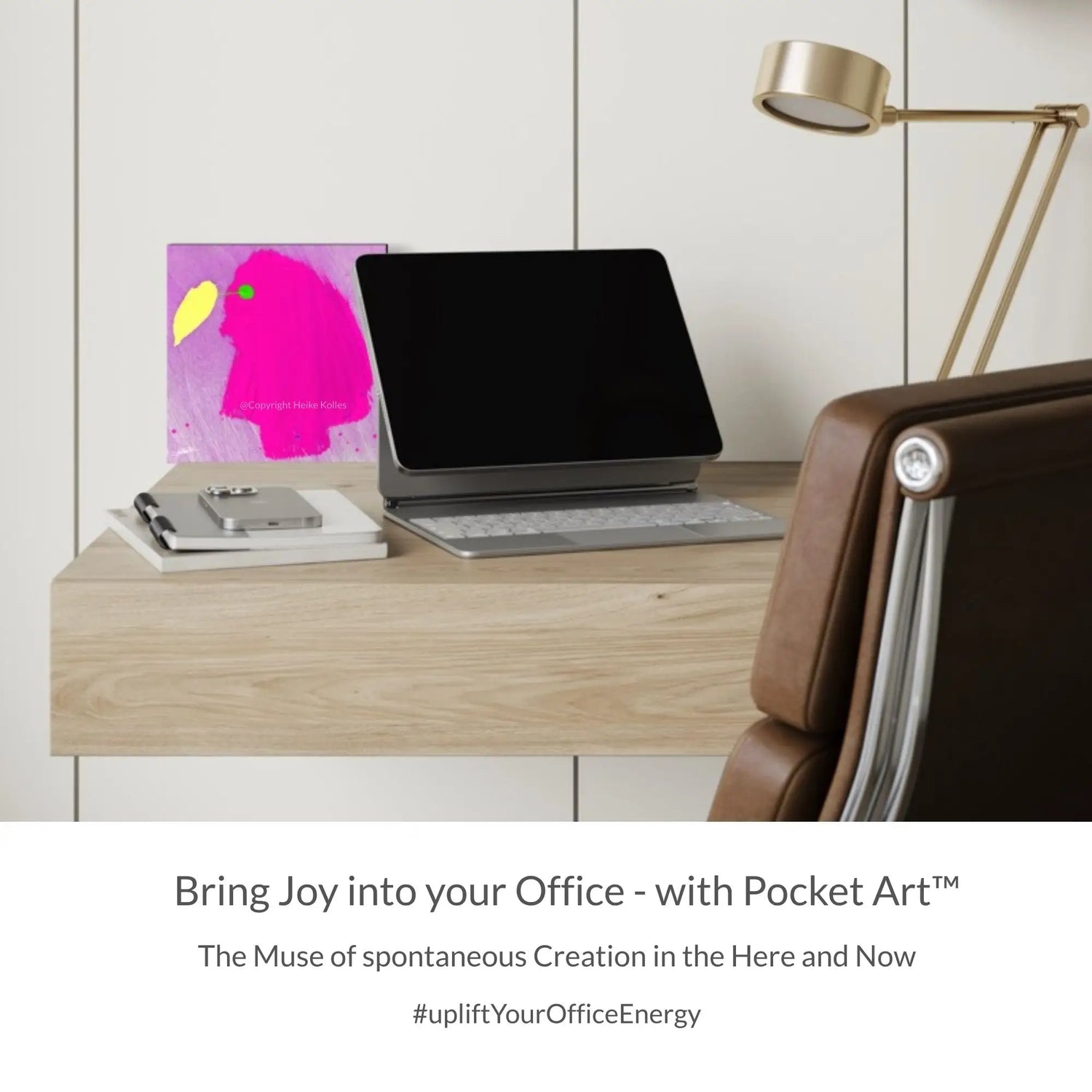Pocket Art™ – Art2Go | PINK PARADISE BIRD