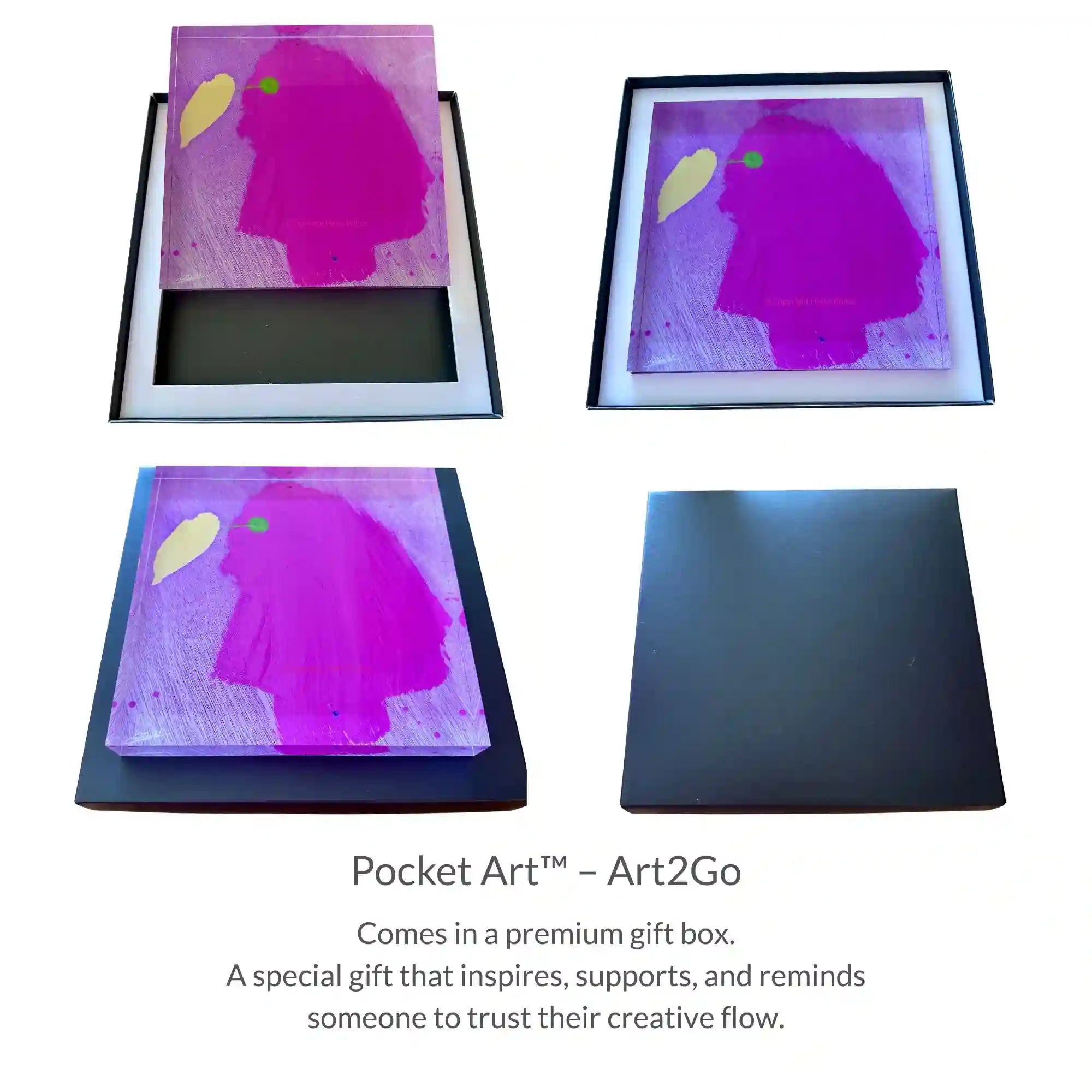 Pocket Art™ – Art2Go | PINK PARADISE BIRD