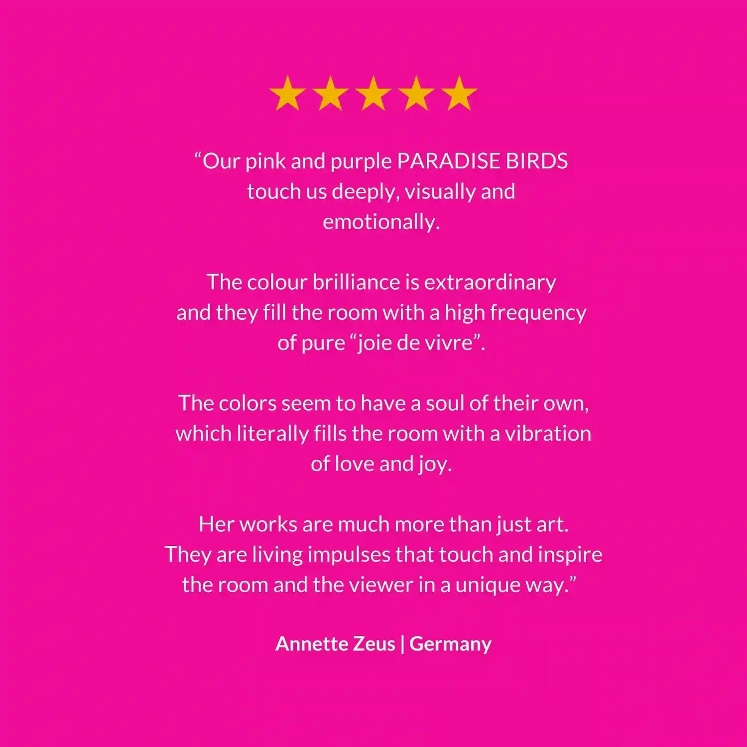 Pocket Art™ – Art2Go | PINK PARADISE BIRD