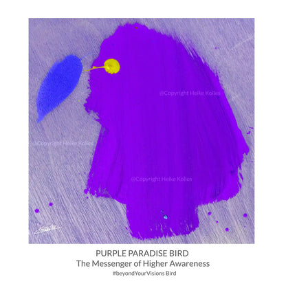 Pocket Art™ – Art2Go | PURPLE PARADISE BIRD