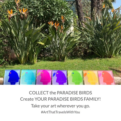 Pocket Art™ – Art2Go | PURPLE PARADISE BIRD