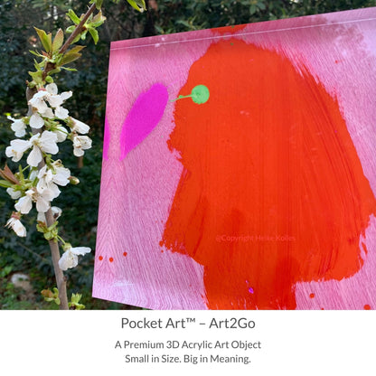 Pocket Art™ – Art2Go | RED PARADISE BIRD