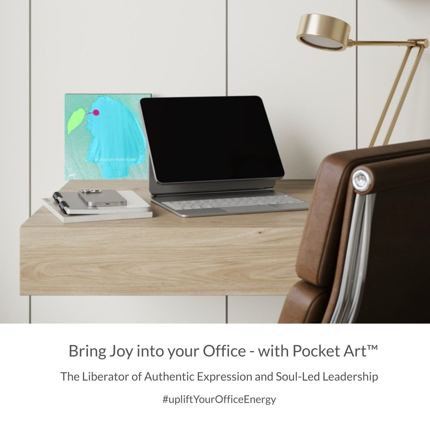 Pocket Art™ – Art2Go | TURQUOISE PARADISE BIRD