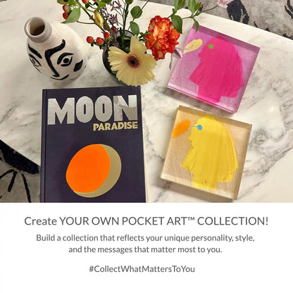 Pocket Art™ – Art2Go | YELLOW PARADISE BIRD
