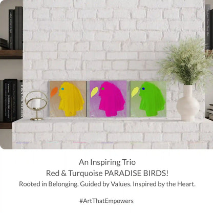 Pocket Art™ – Art2Go | YELLOW PARADISE BIRD