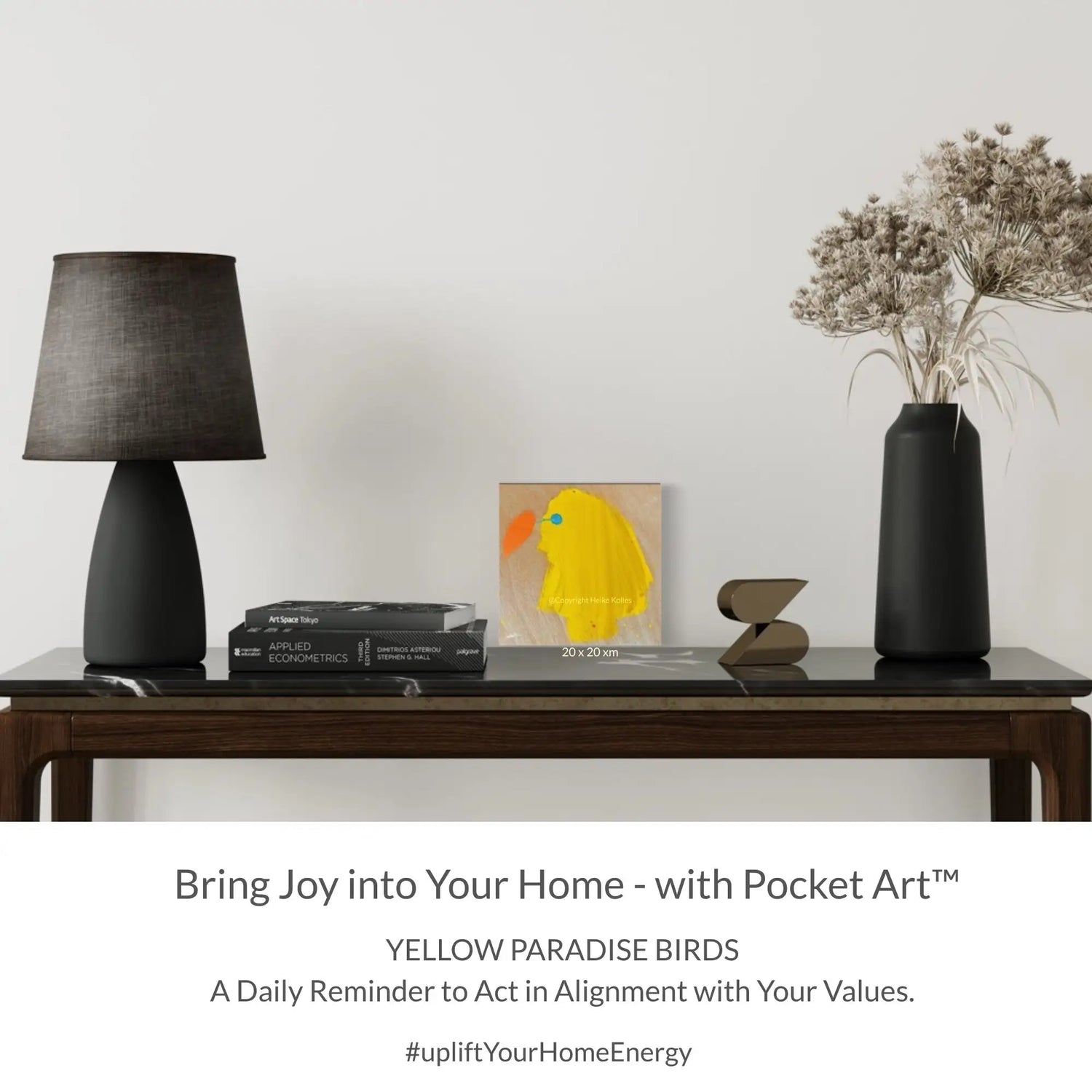 Pocket Art™ – Art2Go | YELLOW PARADISE BIRD