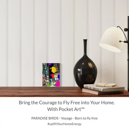 POCKET ART™ – ART2GO | PARADISE BIRDS | VOYAGE - Born to fly free