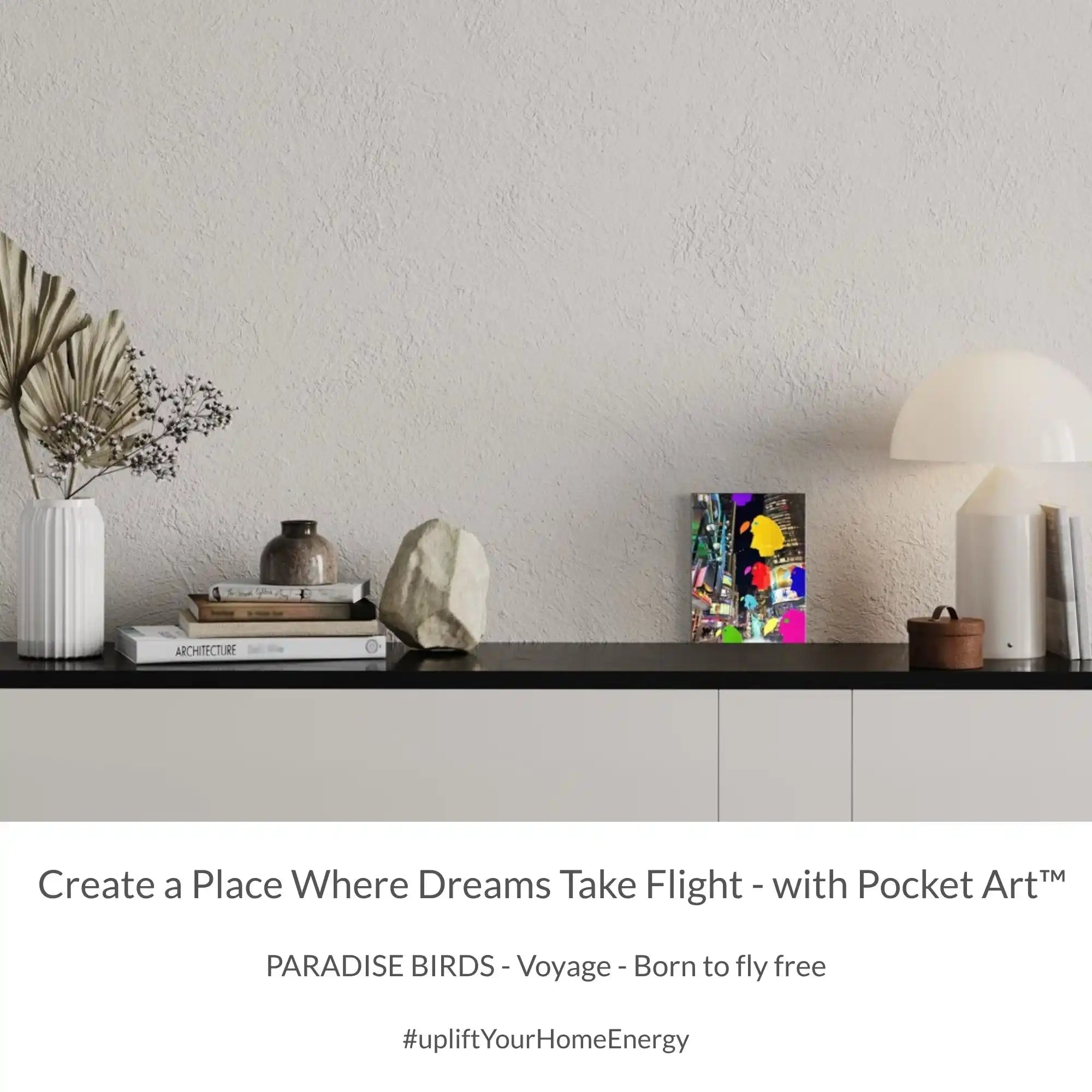 POCKET ART™ – ART2GO | PARADISE BIRDS | VOYAGE - Born to fly free