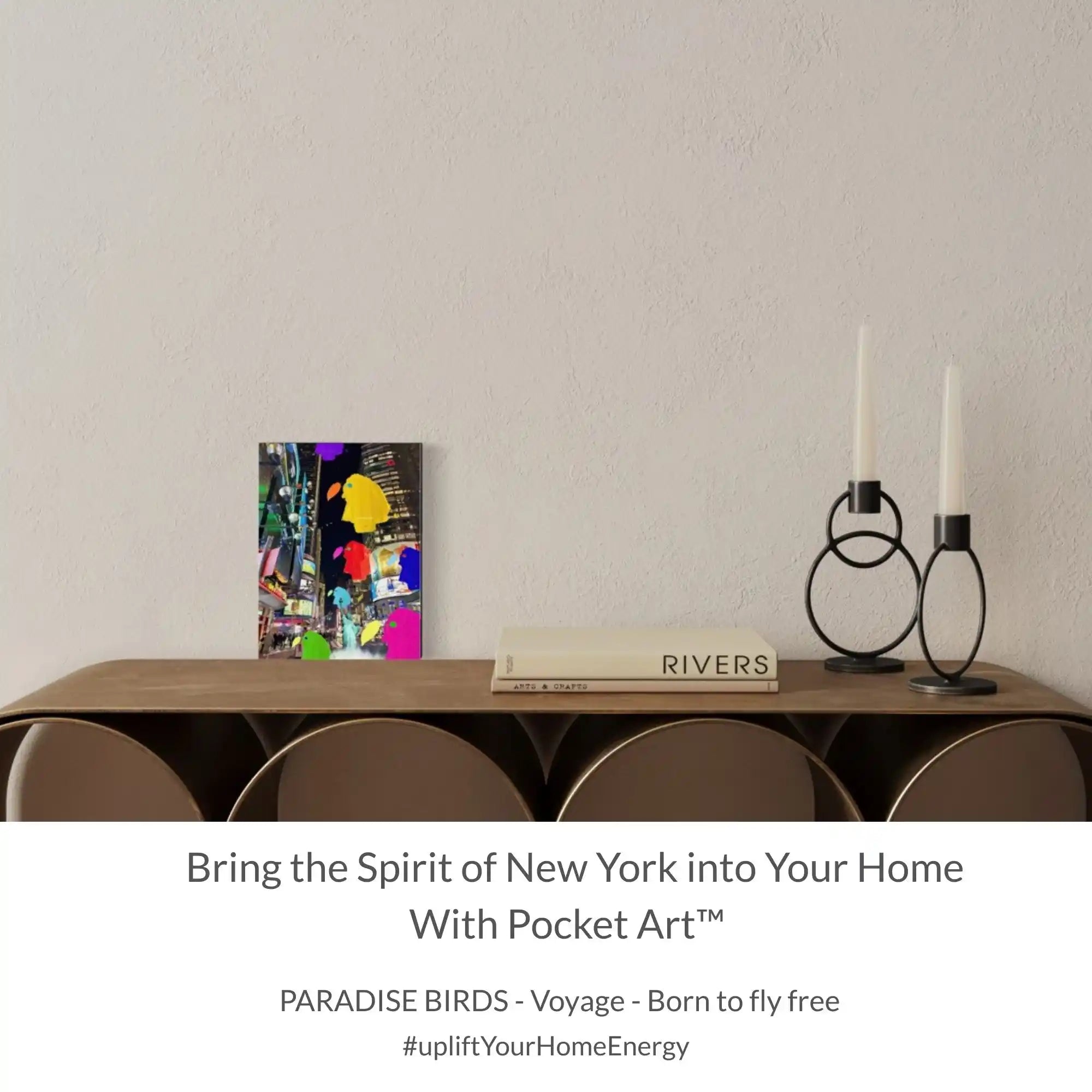 POCKET ART™ – ART2GO | PARADISE BIRDS | VOYAGE - Born to fly free
