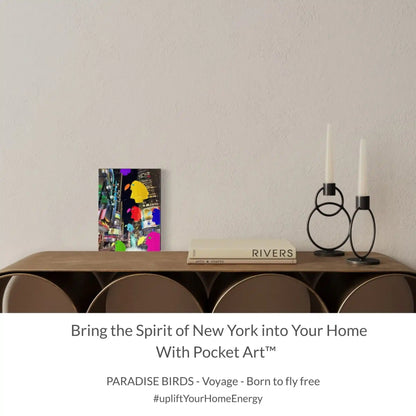 POCKET ART™ – ART2GO | PARADISE BIRDS | VOYAGE - Born to fly free