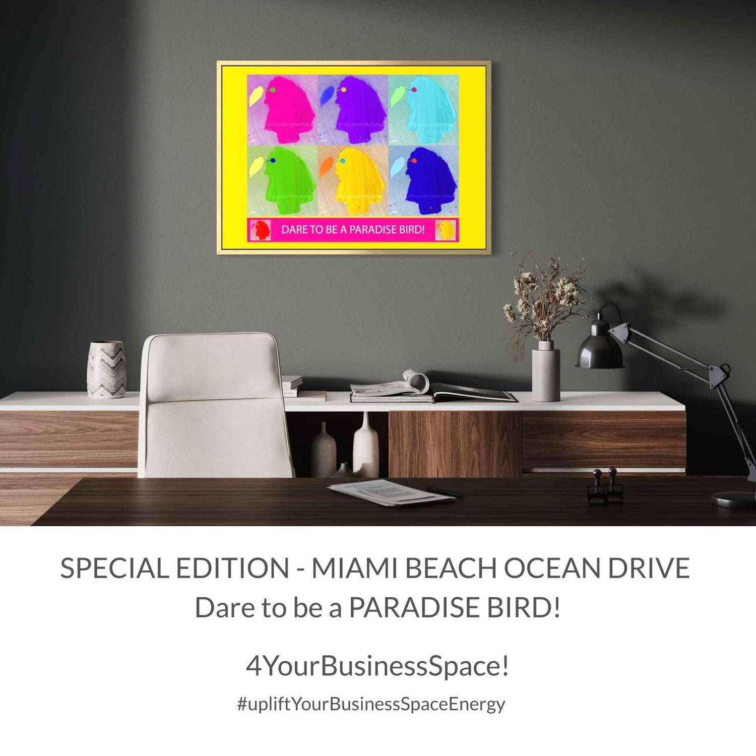 ART PRINT | PARADISE BIRDS - ICONIC Edition Miami Beach