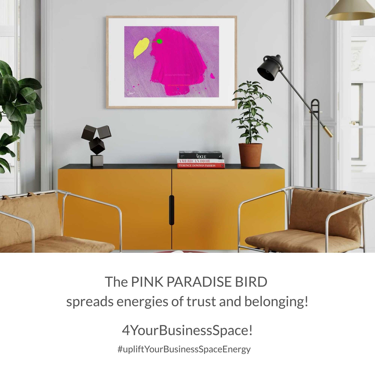 ART PRINT | PINK PARADISE BIRD