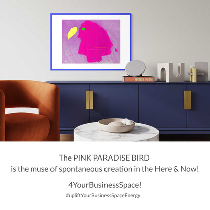 ART PRINT | PINK PARADISE BIRD