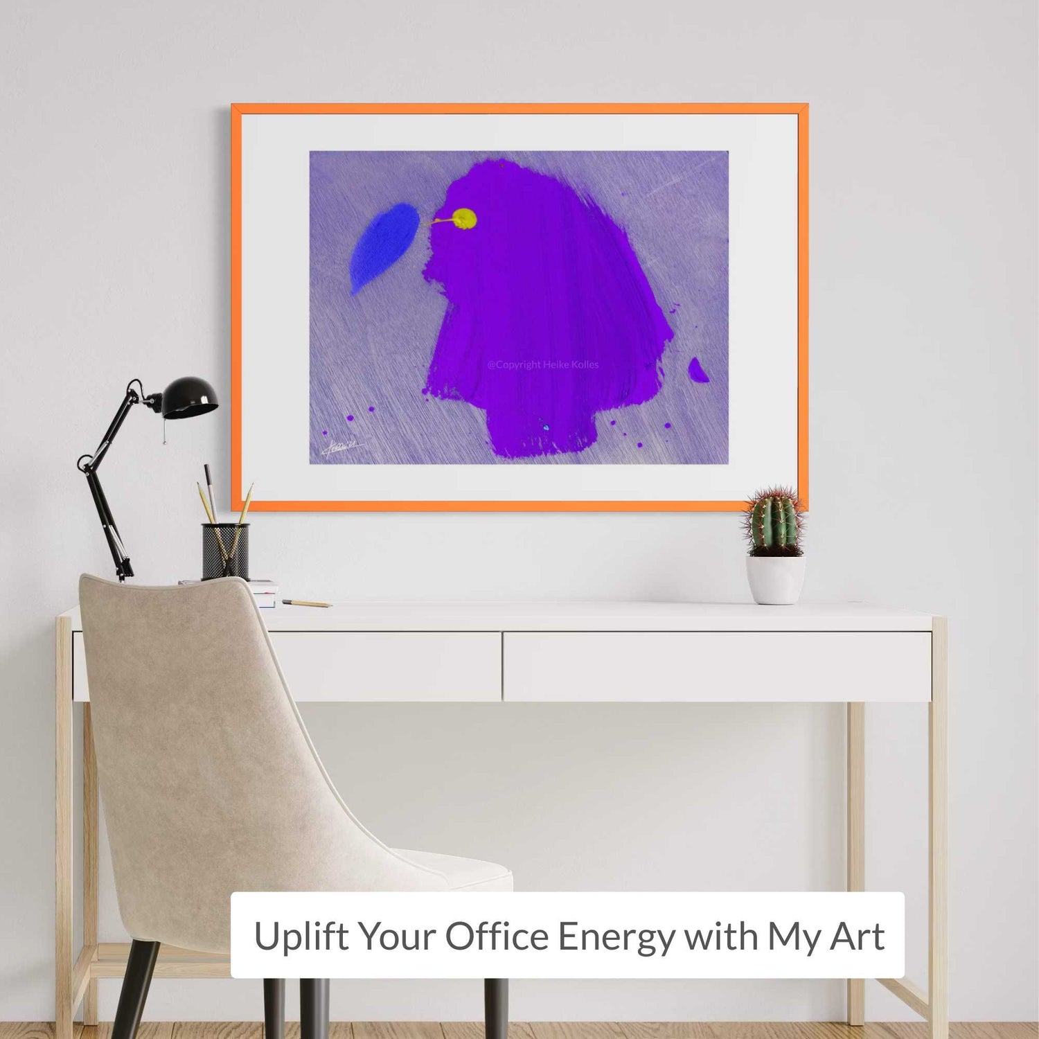 ART PRINT | PURPLE PARADISE BIRD