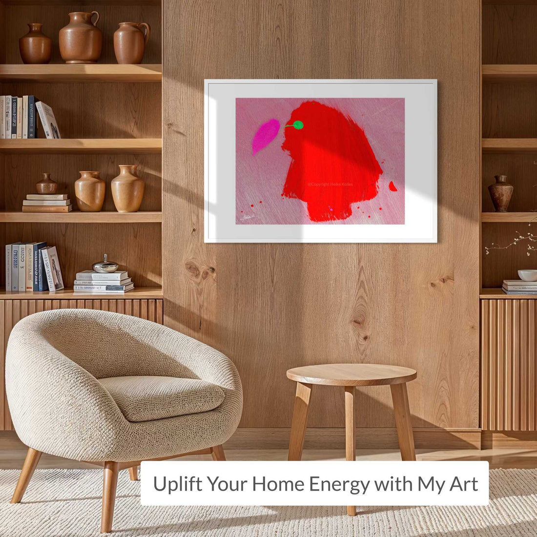 ART PRINT | RED PARADISE BIRD