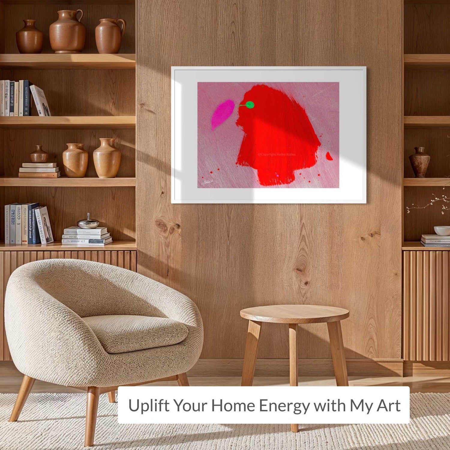 ART PRINT | RED PARADISE BIRD