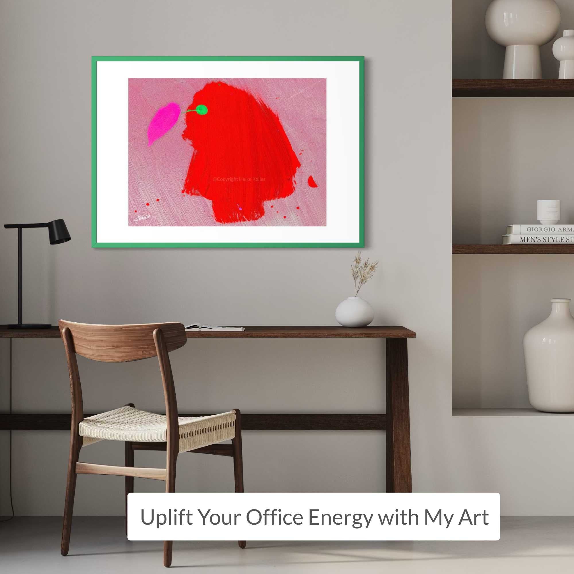 ART PRINT | RED PARADISE BIRD