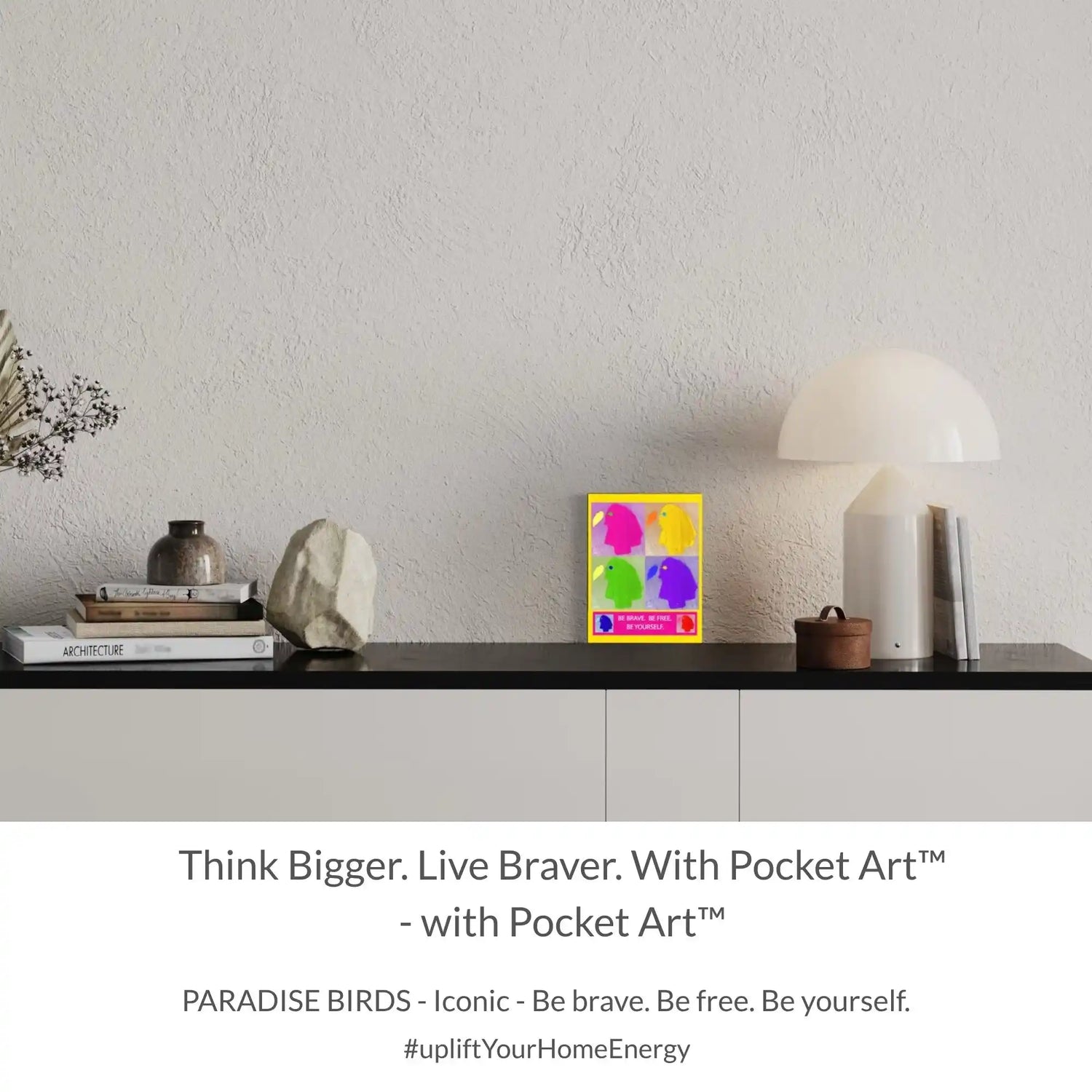 POCKET ART™ – ART2GO | The PARADISE BIRDS | ICONIC - New York Times Square &amp; Milan