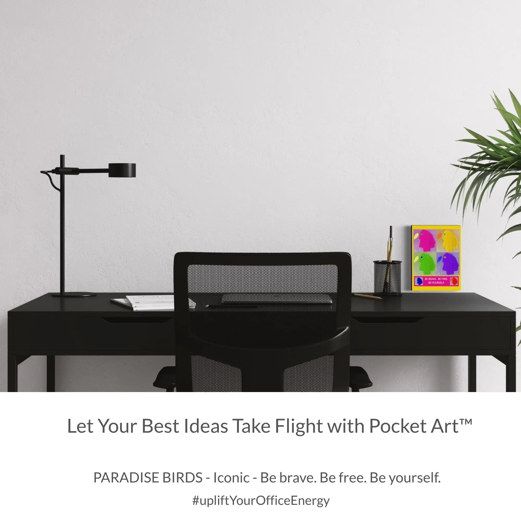 POCKET ART™ – ART2GO | The PARADISE BIRDS | ICONIC - New York Times Square &amp; Milan
