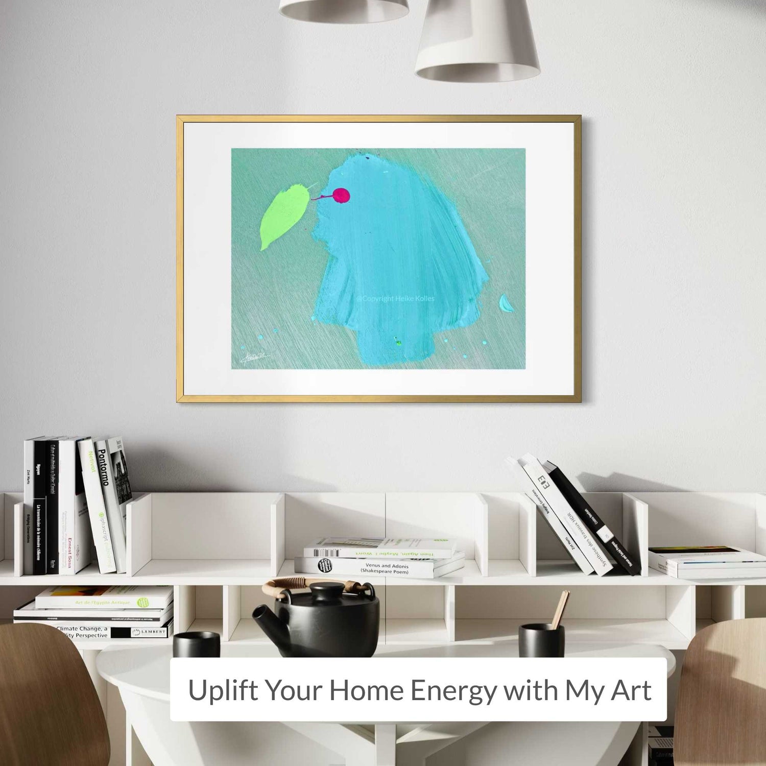 ART PRINT | TURQUOISE BIRD